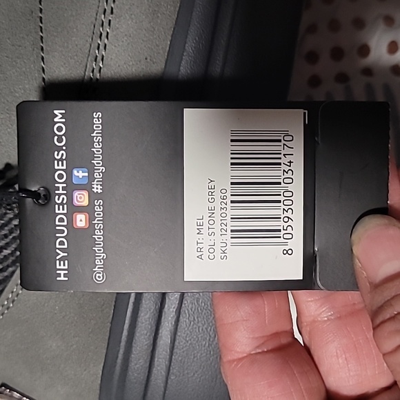 Hey dudes boot size 9 Gray - Picture 8 of 9